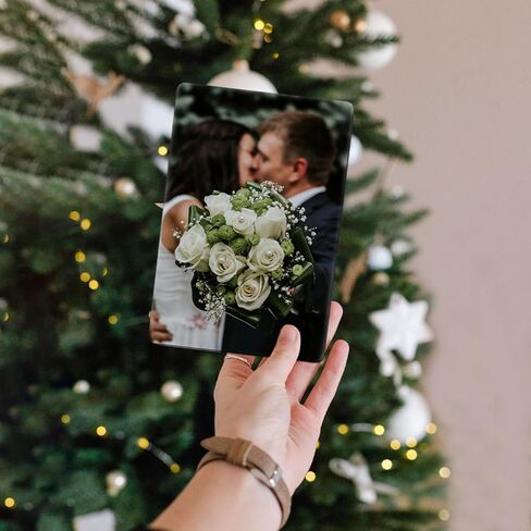 10 عبوات من إطارات الصور التسامي فارغة مع حامل مقاس 5 بوصة × 7 بوصة مستطيلة لنقل الحرارة MDF إطارات صور خشبية بالتسامي إطار لوحي هدايا صور شخصية للحرف اليدوية in Kuwait