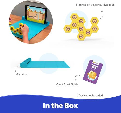 PlayShifu Interactive STEM Toys - Plugo Link (Kit + App) | Educational Toy for Kids 4-10 Years | Brain Games | Magnetic Building Blocks + 200 STEM Puzzles | Engineering Kit (Works with tabs/mobiles) in Kuwait