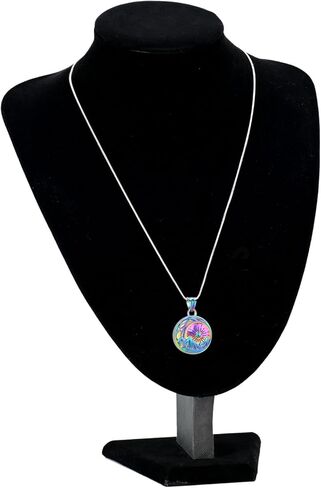 Urn Necklace for Ashes Celtic Knot Cremation Jewelry for Ashes Mountain Necklace for Women Valley Sunset Keepsake Memorial Pendant Moon Mountain Range Necklaces in Saudi Arabia