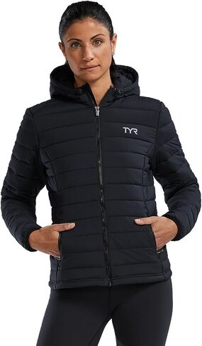 TYR T280131XS Womens Puffer Jacket Black XS in Saudi Arabia