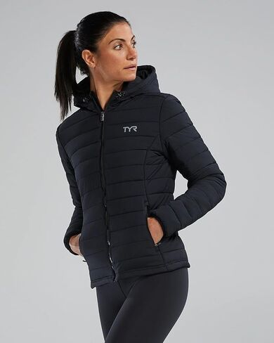 TYR T280131XS Womens Puffer Jacket Black XS in Saudi Arabia