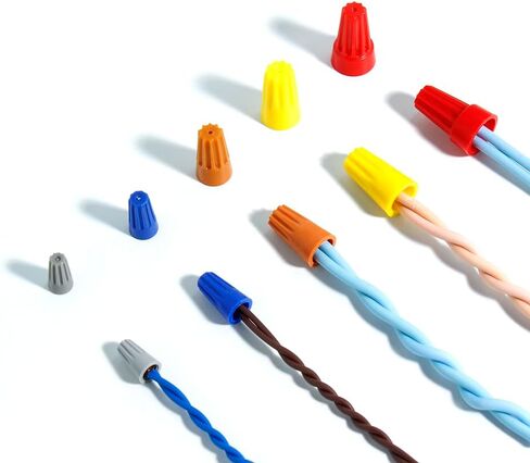 موصلات الأسلاك العازلة إدراج تويست الكهربائية الربيع قبعات المحمولة اتصال سريع قبعات ملونة الكهربائية لصق بعقب لصق موصل عدة بعقب in Kuwait