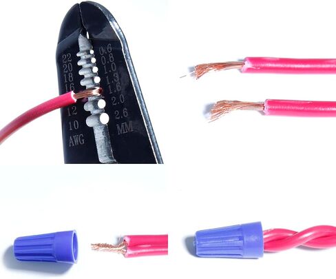 موصلات الأسلاك العازلة إدراج تويست الكهربائية الربيع قبعات المحمولة اتصال سريع قبعات ملونة الكهربائية لصق بعقب لصق موصل عدة بعقب in Kuwait