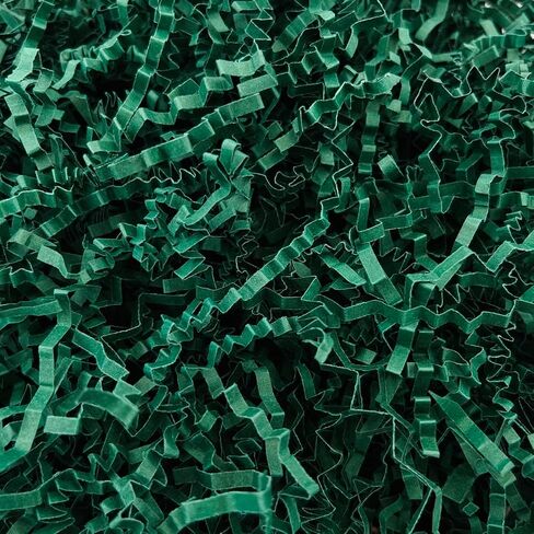 Crinkle Cut Paper Shred Filler (1/2 LB) for Halloween Decorations Craft DIY's Packaging , Shredded Paper Wrapping & Basket Gift Box Filling for Christmas Party,Wedding & and Other Occasions ( Forest in Saudi Arabia