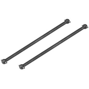 RC Car Drive Shafts, 2 Pcs 101mm Metal Dog Bone Drive Shafts for FS 53633/51805 / 51806 1/10 Scale RC Car Accessory Parts(Black)