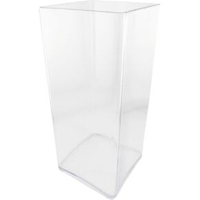 مزهرية هومفورد فايرفلاي مستوردة من الأكريليك الشفاف، مقاس 10 بوصة in Kuwait