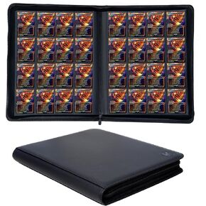 KUOOKING 1000+ Pockets Trading Card Binder, 16-Pocket Card Ablum Compatible with MTG,Sports Cards & Other Standard Size Trading Card