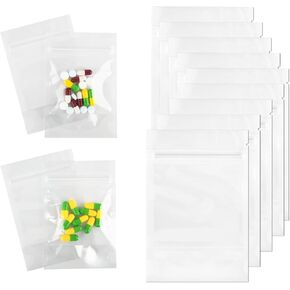 Pill Pouch Bags for Medicine Helps Sort and Organize Pills Sealed Waterproof Easy to Carry (24 Pieces) for Reusable Pill Bags in Saudi Arabia