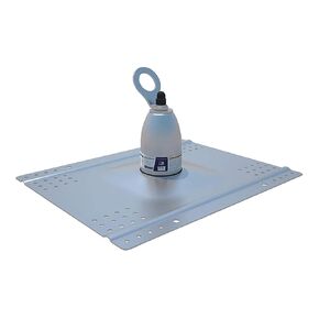 3M DBI/Sala 2100133 Single Point Anchor for Concrete, Steel and Wood Roofs with Swiveling D-Ring