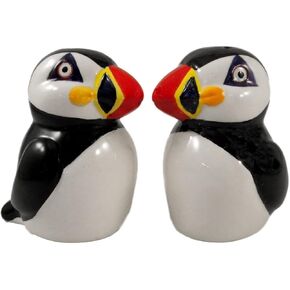 Sea Creature Salt and Pepper Shakers (Puffins)