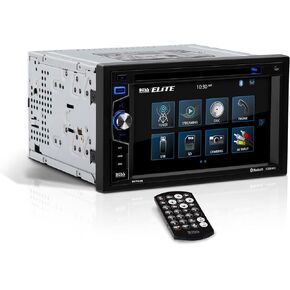 BOSS Audio Systems Elite BV755BLC Car Stereo System - 6.2 Inch Double Din Touchscreen, Bluetooth Audio & Calling Head Unit, Radio Receiver, CD Player, USB, SD, Backup Camera, Hook Up To Amplifier