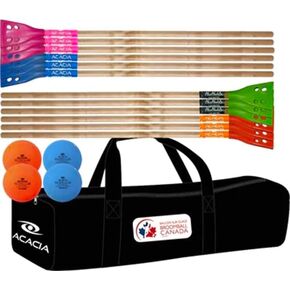 حزمة Broomball Senior - 6 أعواد النخبة باللون الأحمر/6 باللون الأسود in Kuwait