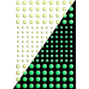 DUOFIRE 3D Domed Glow in The Dark Dots Wall or Ceiling Stickers, Glowing Ultra Bright Dots of 202 Pcs,Perfect for Kids Bedding Room or Birthday Gift,Beautiful Wall Decals and Ceiling Decors