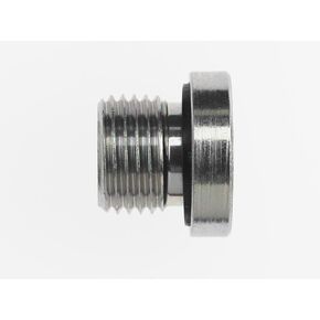 Brennan Industries 8555-H20-O Steel Hollow He x Plug, M20 x 1.5 Male Metric Straight Thread