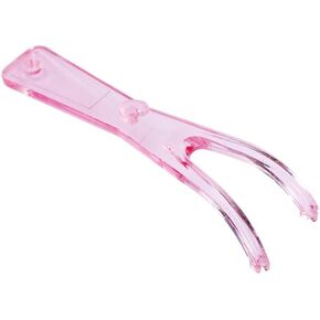 Healifty Dental Floss Holder for Teeth - 2 Pack Reusable Reusable Floss Handle Holder Replacements Floss Handles for Tooth Cleaning (Pink, Blue)