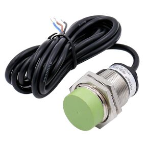 M30 مستشعر القرب الاستقرائي التبديل PR30-15DN أسطواني نوع الكاشف 15 مللي متر DC12-24V 3-Wire NPN NO (مفتوح عادة) CE