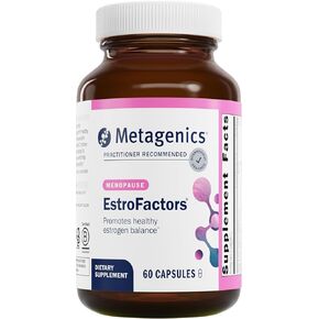 Metagenics Estrofactors - Estrogen Metabolism Support* - Estrogen Detox - with Beta-Carotene, Curcumin & More - Non-GMO & Gluten Free - 60 Count