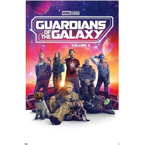 Trends International Marvel Guardians of the Galaxy Vol 3 - ملصق حائط من ورقة واحدة، 22.375 بوصة × 34 بوصة، نسخة غير مؤطرة