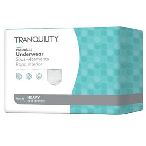 ملابس داخلية ماصة للبالغين من Tranquility Essential، قابلة للسحب مع طبقات قابلة للتمزيق، قدرة امتصاص ثقيلة، مقاس كبير (44 بوصة - 54 بوصة) - 18 قطعة (عبوة من 4 قطع)