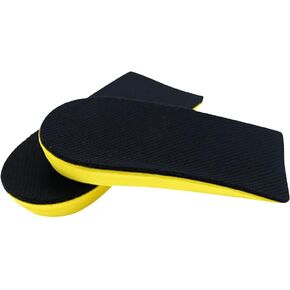 Invisible Heel Lift Insoles Height Increase Shoes Insoles Half Elevator Insoles Heel Lift Shoes Insert Breathable Shoe Pads 3.5cm