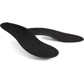 Shoe Insoles for Workwear Boots Work Shoes Safety Shoes, with Activated Carbon Charcoal Odor Control and Orthotic Arch Support, by WorkerWalker, Super Active Pro, Made in Europe (43 EUR - 10 US Men)
