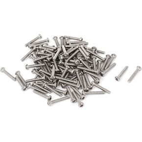 0.4mm Pitch M2x12mm Hex Socket Button Head Bolts Screws 100 Pcs
