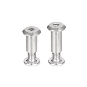 uxcell Screw Post Female 8x12mm 8x15mm Binding Bolts Stainless Steel, Total 15 Sets