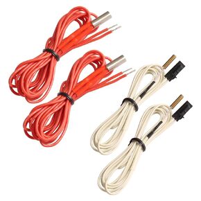 FYSETC Prusa I3 MK3S+ Accessories - Upgraded Heater Cartridge 104NT Thermistor Kit: 24V 40W Heating Tube Element Heater Rod Thermistor High Temperature Sensor 100K for MK3 MK3S 3D Printer Hotend Part