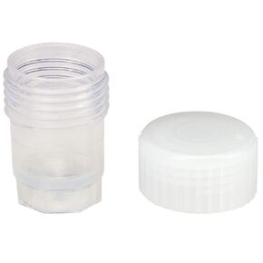 Caplugs Evergreen 240-3003-080 Transport Vials. Polypropylene Co-Polymer, Natural, Bulk (Pack of 200)