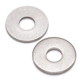 Glvaner 10pcs M14 Stainless Steel Extra Large Flat Washers DIN9021 Plain Finish 304 Stainless Steel 18-8