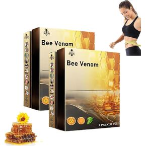 Bee Venom Patches with Natural Extracts, Comfortable, Safe, and Easy to Use, Suitable for Men and Women for Women & Men (2 Packs/20 Pcs)
