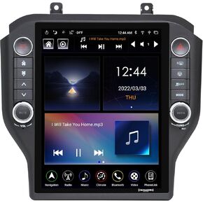 LINKSWELL GEN IV 12.1 Inch Radio Replacement for Ford Mustang 2015 2016 2017 2018 2019 2020 Android Auto Head Unit Car Stereo Tablet Radio for Mustang Multimedia Player GPS Navigation System