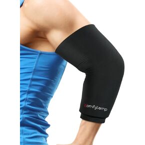 Comfytemp Knee Ice Pack Wrap for Swelling, Reusable Freeze Sleeve for Pain Relief, FSA HSA Eligible, Gel Ice Pack for Injuries, Meniscus Tear Knee Brace, Knee Compression Sleeve, Cold & Hot Therapy -L in Kuwait