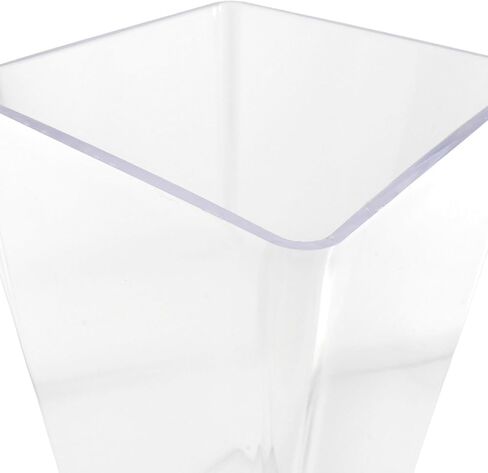 مزهرية هومفورد فايرفلاي مستوردة من الأكريليك الشفاف، مقاس 10 بوصة in Kuwait