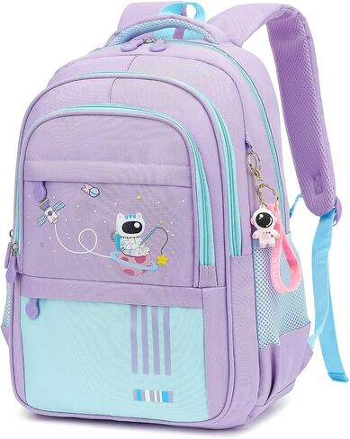 Kids Backpack Astronaut Elementary School Backpacks for Boys Girls, Children's School Bag Bookbag (Green) in Kuwait