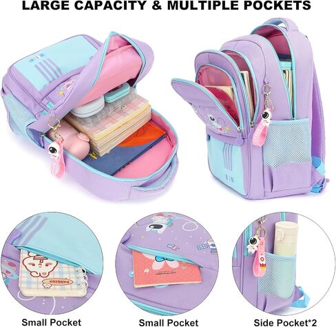 Kids Backpack Astronaut Elementary School Backpacks for Boys Girls, Children's School Bag Bookbag (Green) in Kuwait