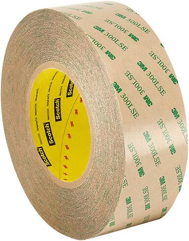 3M 9495LE Adhesive Transfer Tape – 1.89 in. (W) x 180 ft. (L) Double Coated Polyester Tape Roll with 300LSE Laminating Adhesive. Sealants and Adhesives in Saudi Arabia