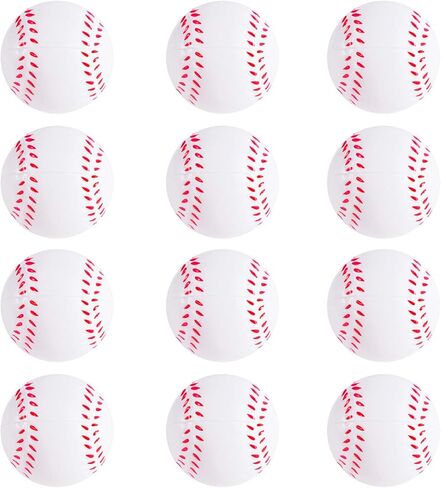 Super Z Outlet Sports Themed Mini Football Stress Balls Squeeze Foam for Anxiety Relief, Relaxation, Party Favor Toy, Gifts (12 Pack) in Saudi Arabia