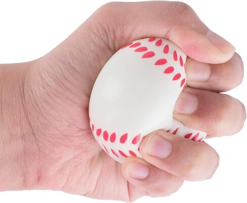 Super Z Outlet Sports Themed Mini Football Stress Balls Squeeze Foam for Anxiety Relief, Relaxation, Party Favor Toy, Gifts (12 Pack) in Saudi Arabia