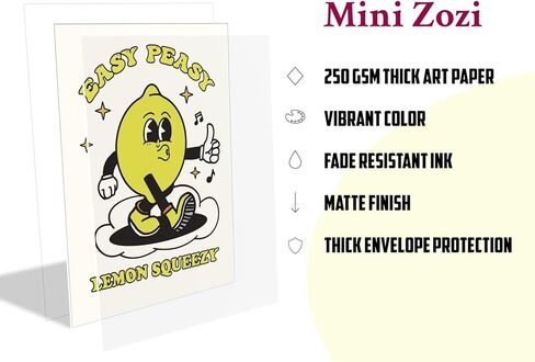 MINI ZOZI Retro جدار الفن ديكور الغرفة ملصق جمالي لطيف 12 بوصة × 16 بوصة باستيل عتيق أكثر إسبرسو أقل اكتئابًا عصريًا لغرفة النوم والحمام والنوم حجم كبير مطبوعات كيدكور بيج للمراهقات والفتيات غير مؤطرة in Kuwait