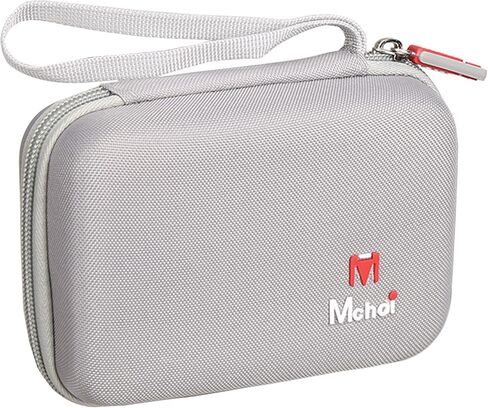 Mchoi Hard Shell Carrying Case, Organizer for KETO-MOJO GK+ Bluetooth Glucose & Ketone Testing Kit, with Mesh Pocket Fits for Blood Test Strips, Meter, Lancets, Lancing Device, and Control Solutions in Saudi Arabia