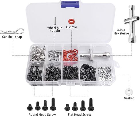 Aluminum Alloy RC Car Work Stand Repair Workstation with Screws Kit & 17mm Hex Wheel Wrench 360 Degree Rotation Lift/Lower for 1/8 1/10 1/12 Scale Cars Trucks Buggies (Black) in Saudi Arabia