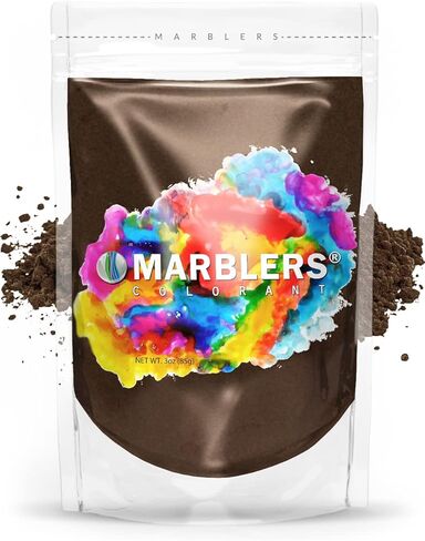 MARBLERS Cosmetic Grade Natural Mica Powder [Warm Space Pearl] 3oz (85g) | Pearlescent Pigment | Dye | Non-Toxic | Vegan | Cruelty-Free | Eyeshadow, Nail Polish, Bath Bomb | Soap, Slime, Candle, Resin in Kuwait