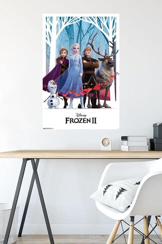 Trends International Disney Frozen 2 - Group Wall Poster, 22.375" x 34", Unframed Version in Saudi Arabia
