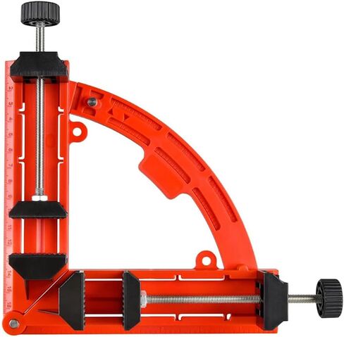 Corner Clamp for Woodworking,Adjustable Corner Clamps,Multi Angle Corner Clamp for Woodworking Set,Right Angle Clamps for Woodworking/Bookshelves/Cabinets/Framing (Black) in Kuwait