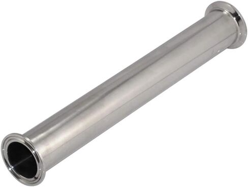 Sanitary Spool Tube with Clamp Ends 50.5MM Ferrule Flange, Seamless Round Tubing for 1.5 inch Tri Clamp,Stainless Steel 304 in Saudi Arabia