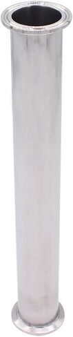 Sanitary Spool Tube with Clamp Ends 50.5MM Ferrule Flange, Seamless Round Tubing for 1.5 inch Tri Clamp,Stainless Steel 304 in Saudi Arabia