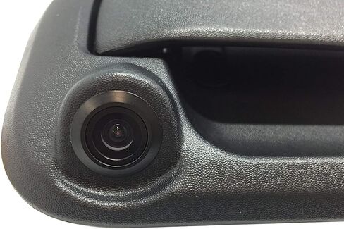 ماستر تيلغاترز مقبض خلفي بديل للكاميرا لسيارة فورد 2005-2014 F150 F250 F350 F450 F550 F550 (اسود/كروم) in Kuwait