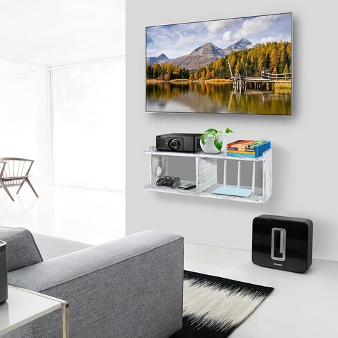 أرفف عائمة، حامل رف جهاز عرض، حامل بلاي ستيشن، جهاز عرض على الحائط، حامل تلفزيون، صندوق تخزين جهاز التوجيه، غطاء صندوق كابل مودم، رف تلفزيون مخفي لمشغلات Xbox DVD، وحدات تحكم الألعاب، ملحقات التلفزيون in Kuwait