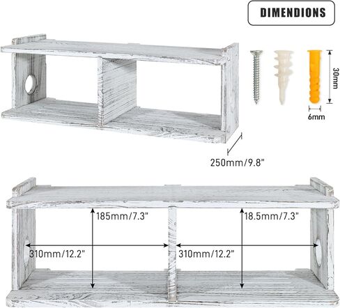 أرفف عائمة، حامل رف جهاز عرض، حامل بلاي ستيشن، جهاز عرض على الحائط، حامل تلفزيون، صندوق تخزين جهاز التوجيه، غطاء صندوق كابل مودم، رف تلفزيون مخفي لمشغلات Xbox DVD، وحدات تحكم الألعاب، ملحقات التلفزيون in Kuwait